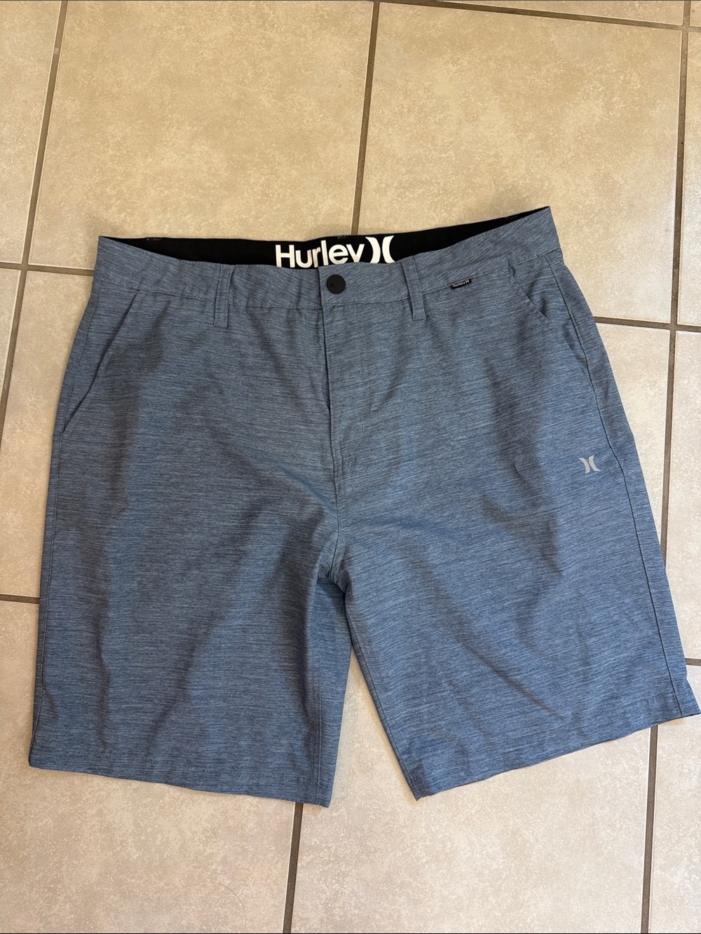 Hurley Men's Slate Blue Board Shorts